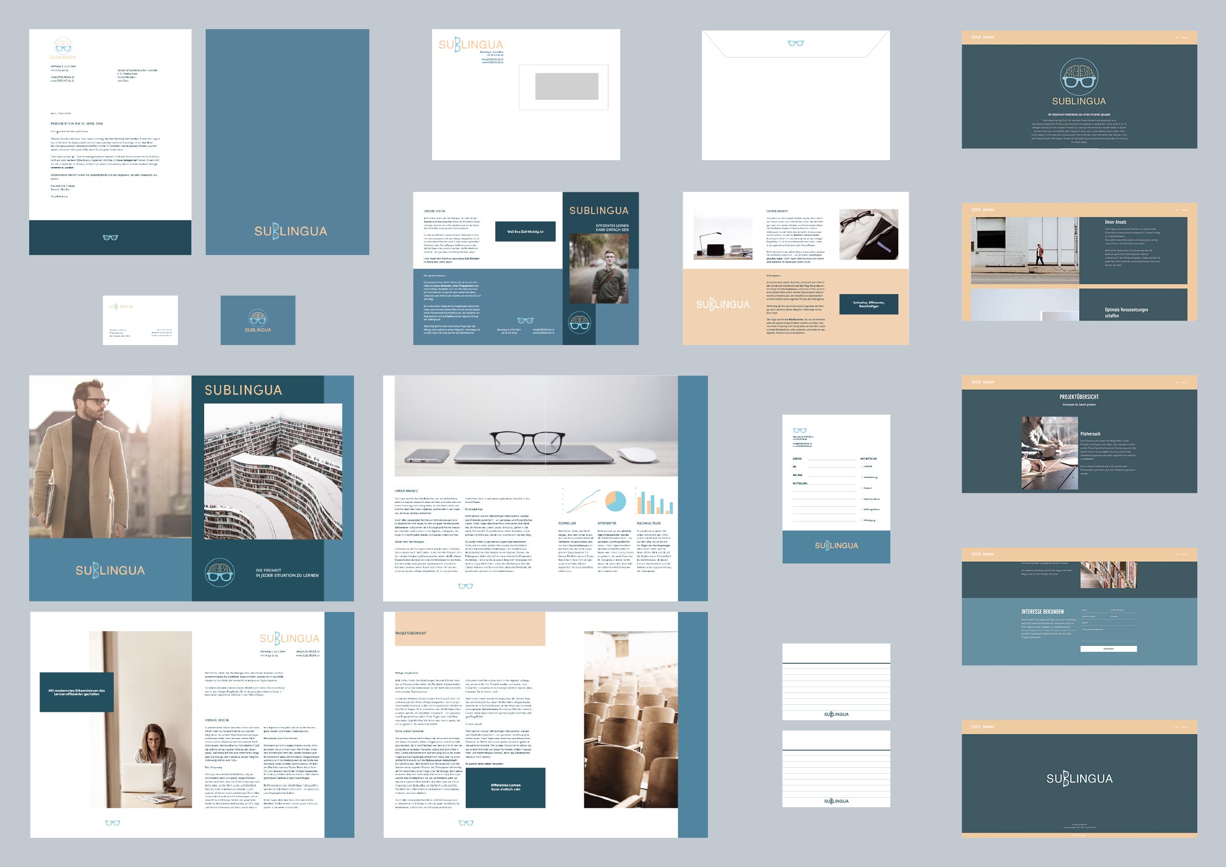 CORPORATE DESIGN FOR SUBLINGUA 1