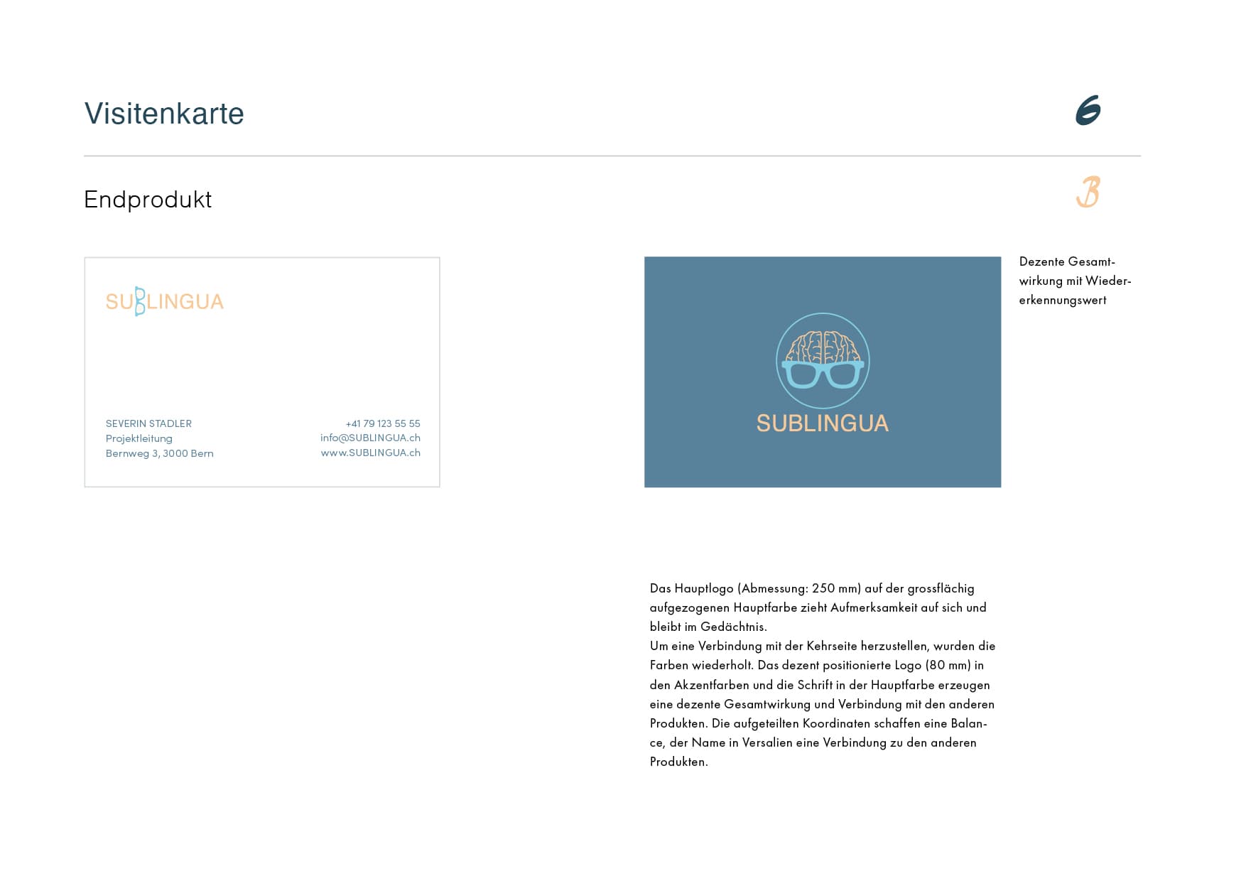 CORPORATE DESIGN FOR SUBLINGUA 17