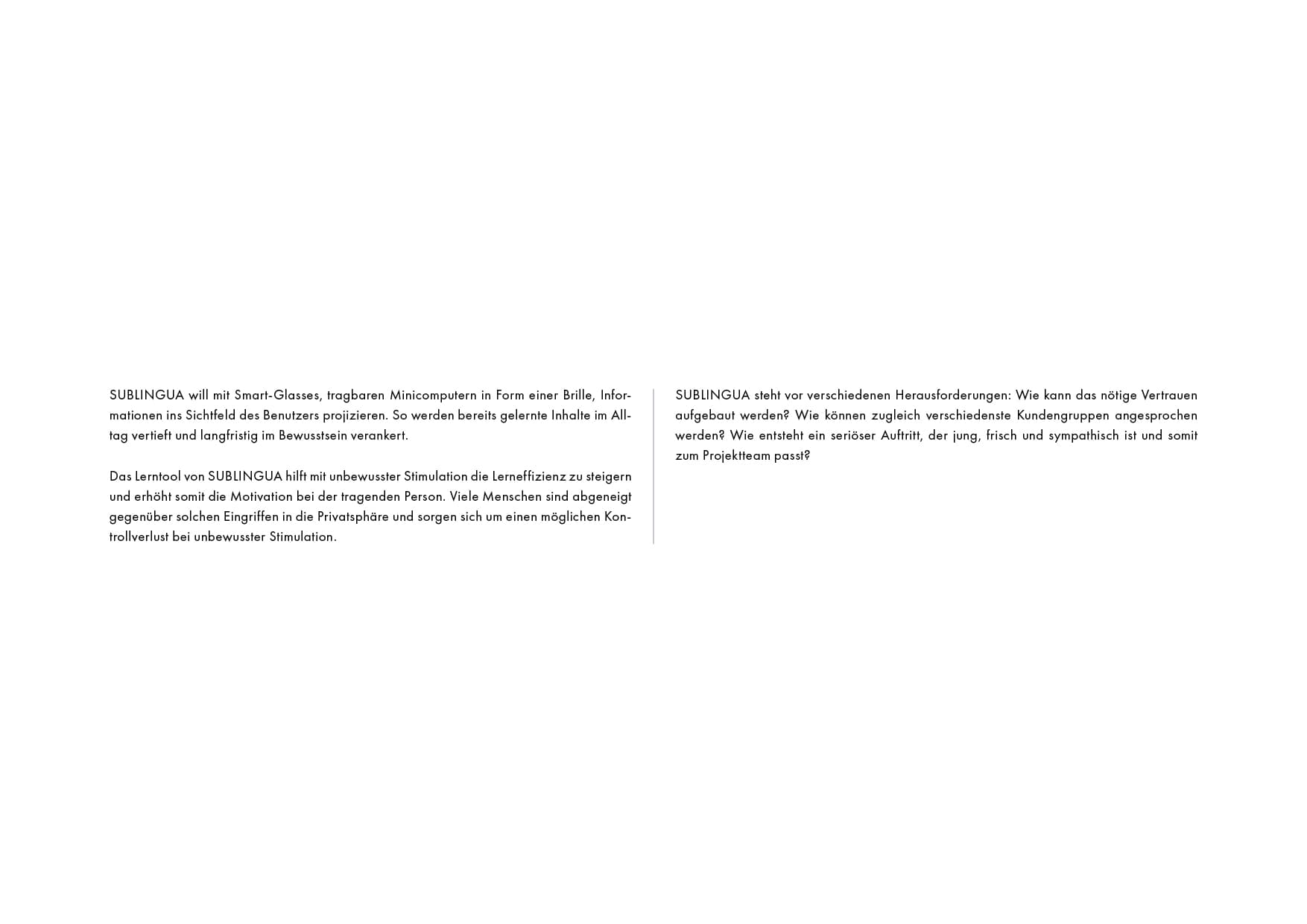 CORPORATE DESIGN FOR SUBLINGUA 39